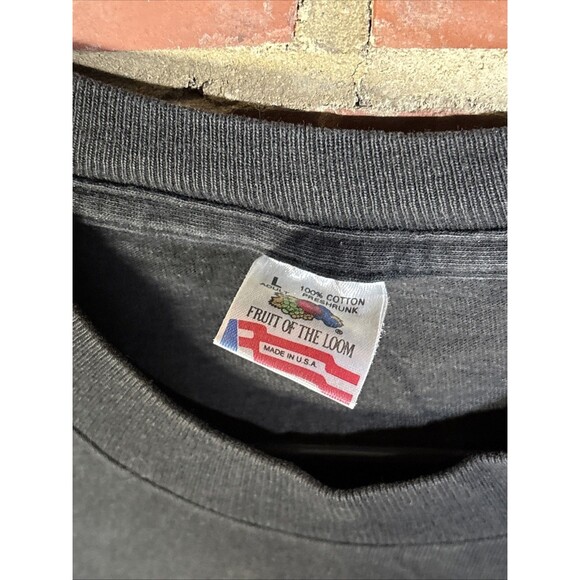 Vintage 90s 1995 Maynard Ferguson Shirt Big Bop Nouveau Black USA Made Sz Large - Picture 3 of 7